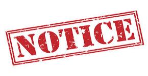Notice